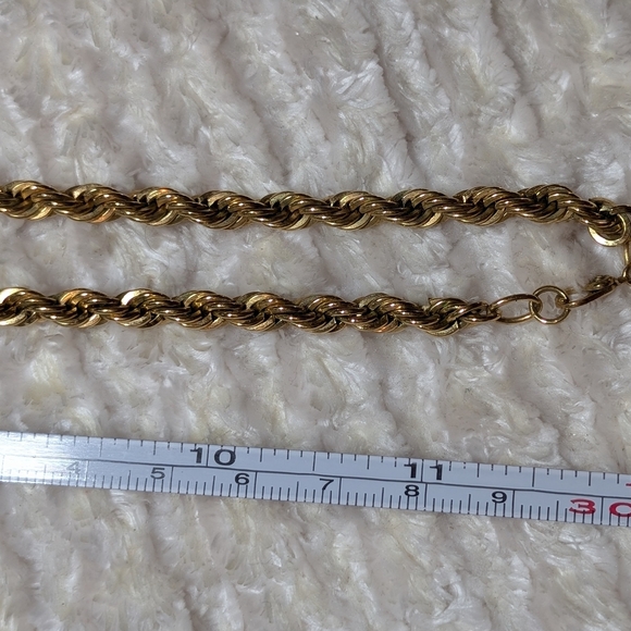Monet Gold Rope Chain Necklace - Picture 3 of 3